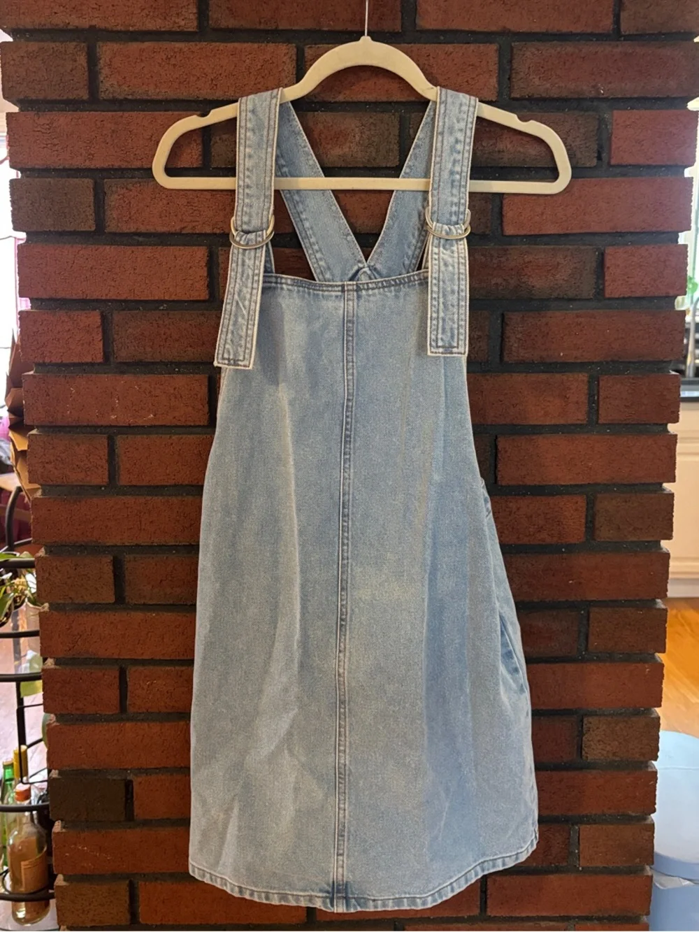 Topshop cotton denim dress - Picture 1 of 4